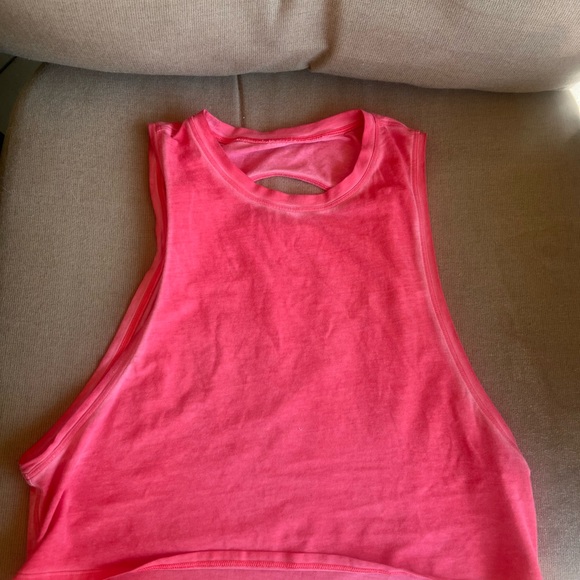 LULULEMON CROP TANK - Picture 1 of 3